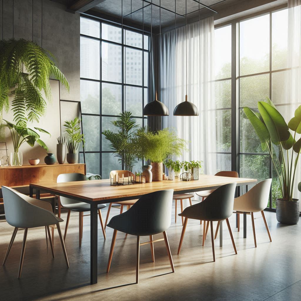 Esstisch aus Holz Eiche Design Esche Holztisch