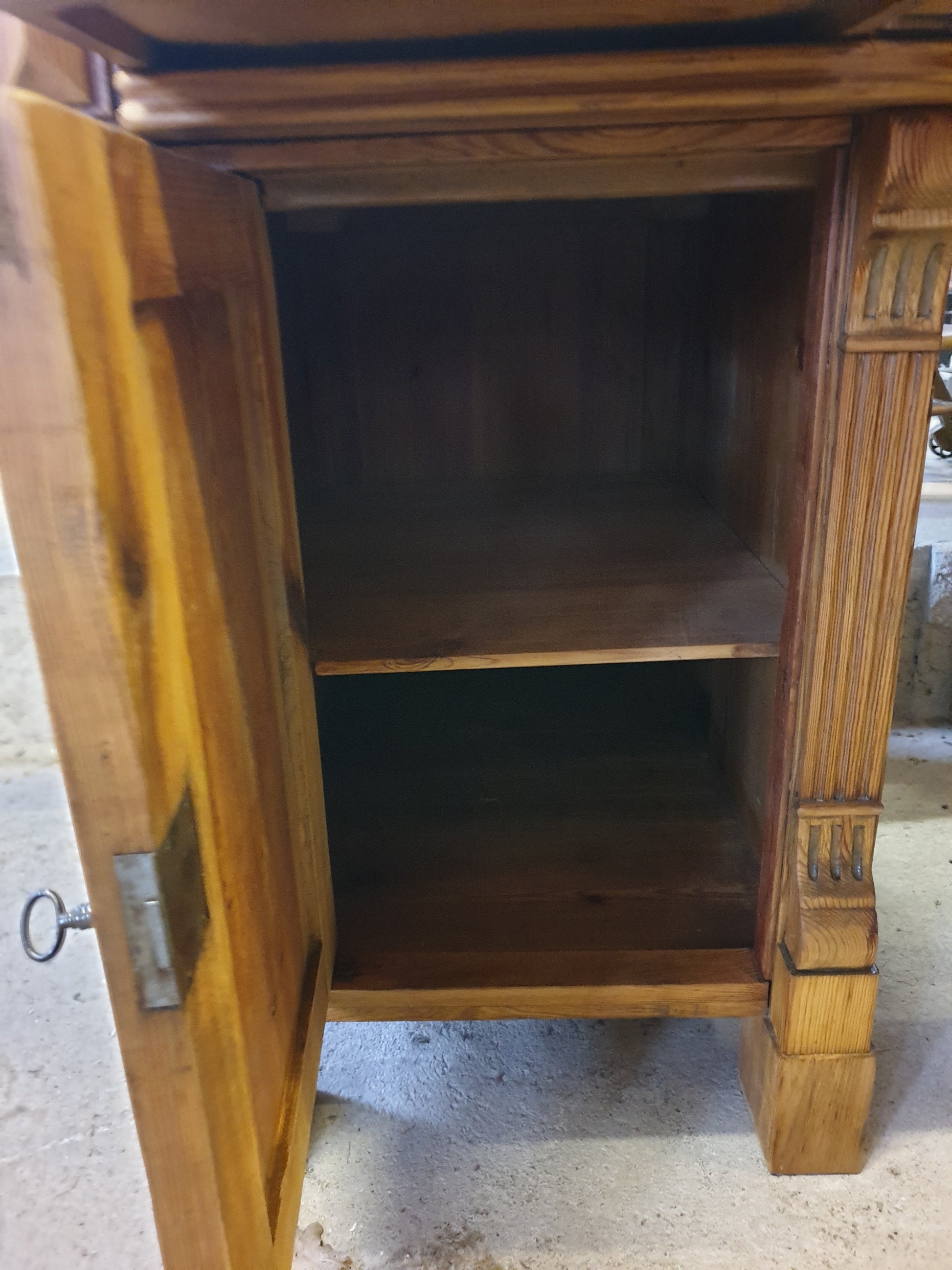 Antiker Schreibtisch Kiefer