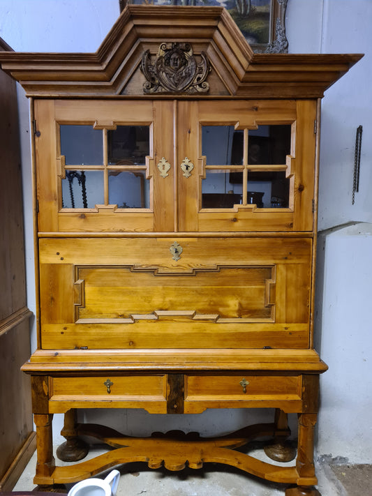 Barock Kabinettschrank Kiefer