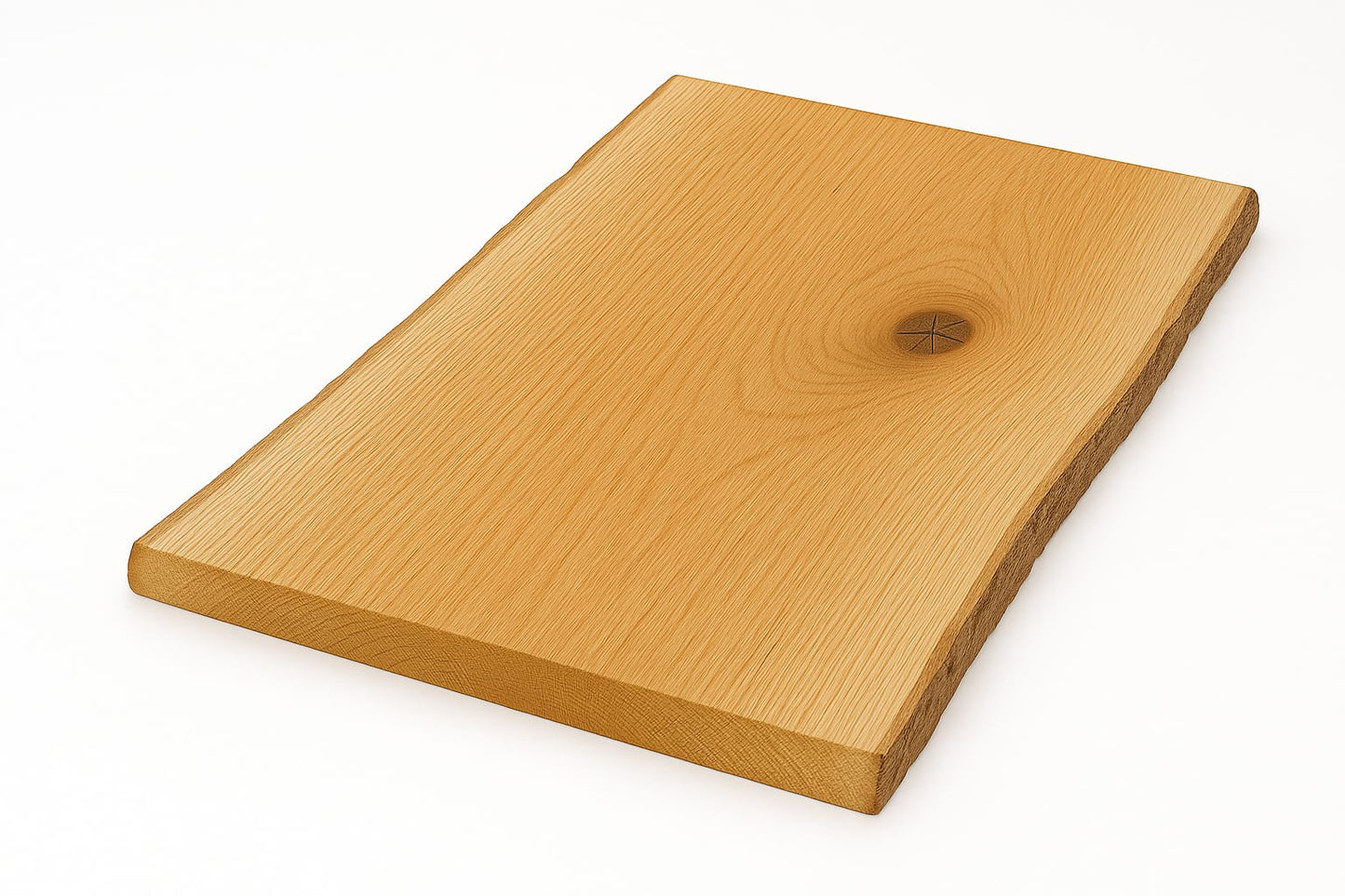 Tischplatte Schreibtischplatte 120x70 cm Eiche massiv Massivholz Holz