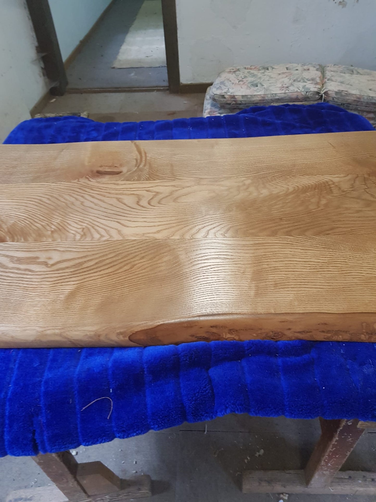 Esche massivholz tischplatte