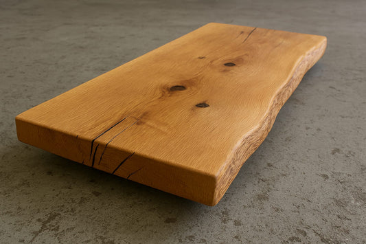 Arbeitsplatte 70 cm tief massiv Holz Massivholz Eiche Küchenarbeitsplatte