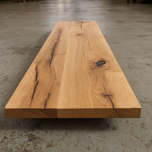 Arbeitsplatte 90 cm tief massiv Holz Massivholz Eiche Küchenarbeitsplatte