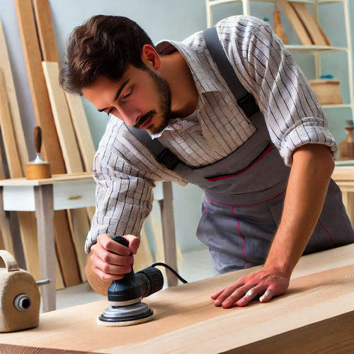 Tischler Tisch bauen schleifen Anleitung Esstisch fertigen Schritt für Schritt