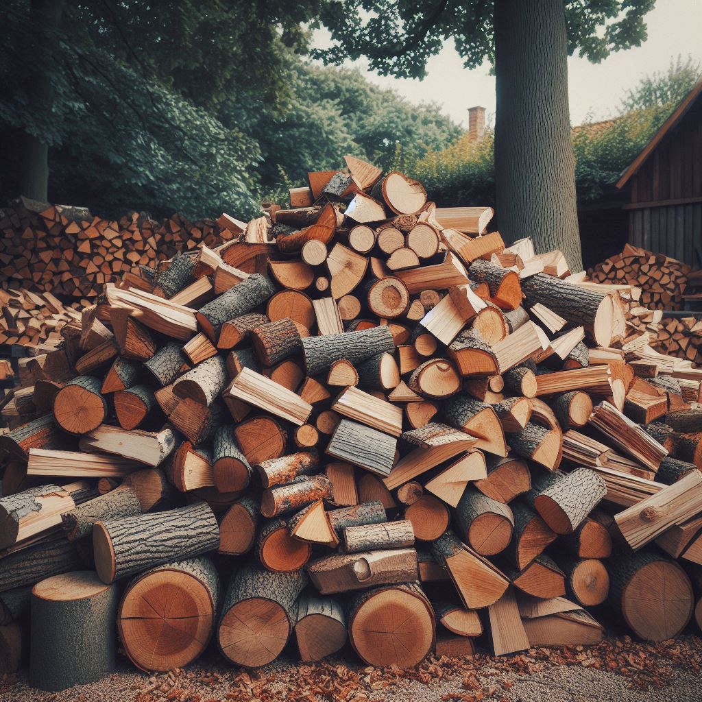 Holz Brennholz heizen