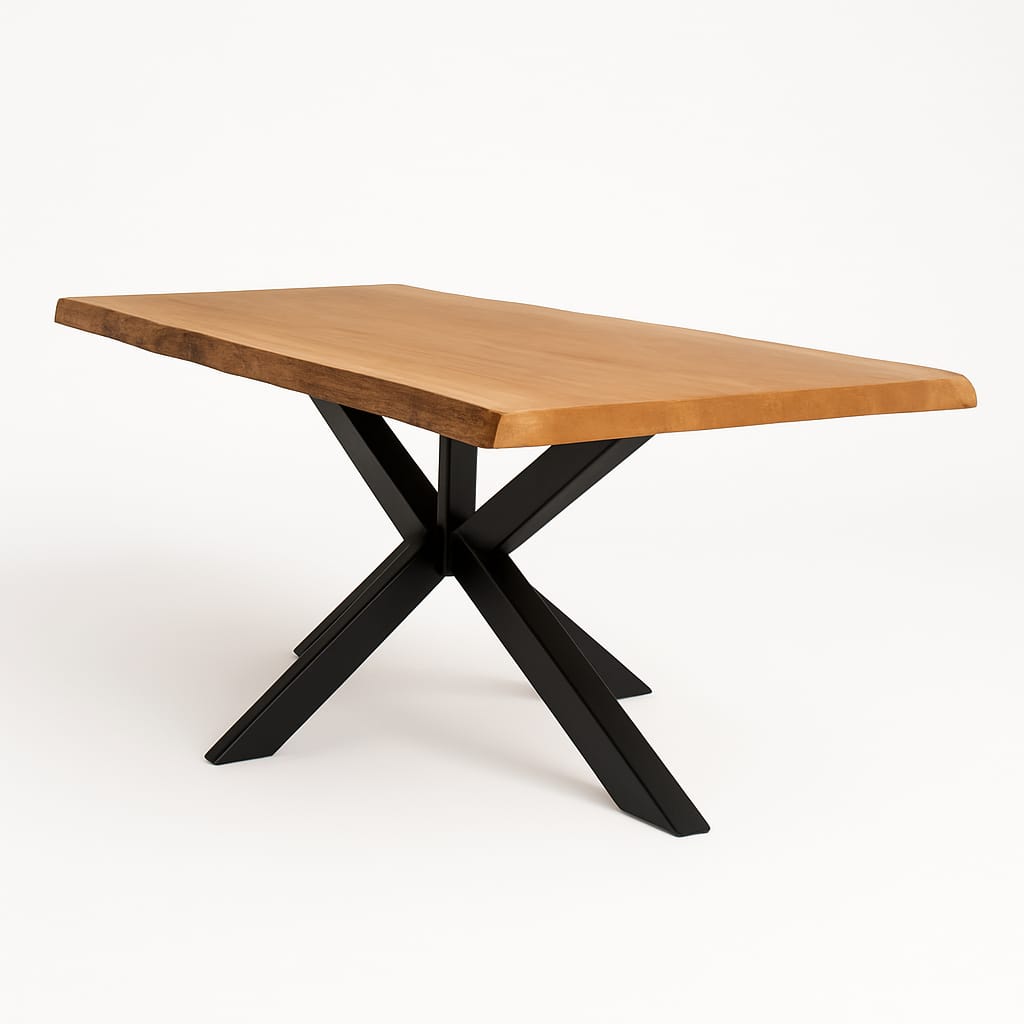 Esstisch Baumkantentisch 160x90 cm 