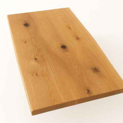 Tischplatte 160x80 cm Eiche massiv holz