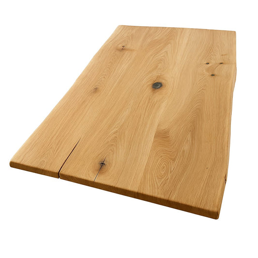 Schreibtischplatte Tischplatte nach maß Massivholz massiv Eiche