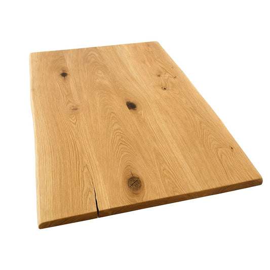 Eiche Tischplatte 140x60 cm massiv Schreibtischplatte