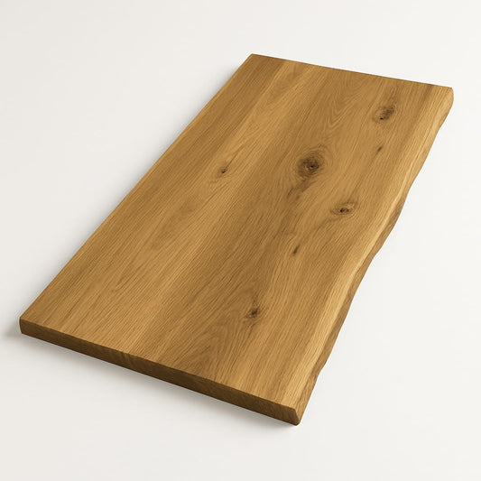 Schreibtischplatte 120x80 massivholz eiche holz 