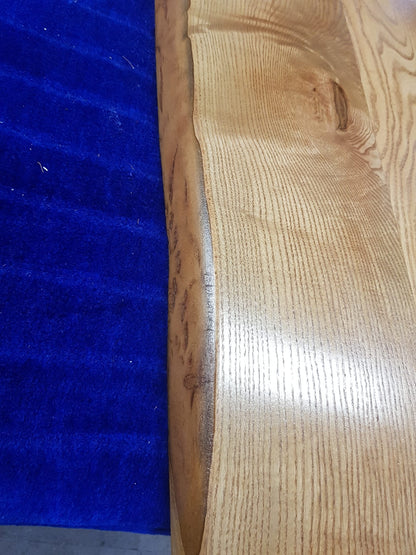 Esstisch Esche massiv Baumkante