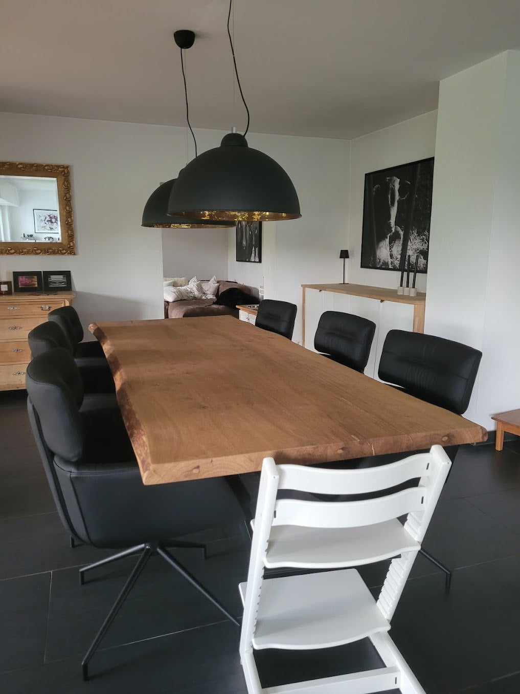 Esstisch Eiche massiv Massivholz Holz Kundenbild 2