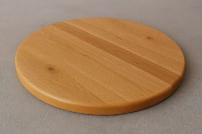 Runde Eiche Tischplatte Massivholz Holz massiv 