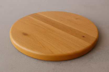 Runde Tischplatte Massivholz Holz massiv Eiche 
