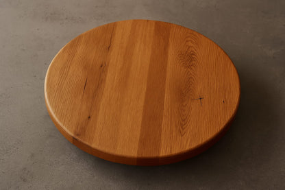 Runde Tischplatte 120 cm massiv Holz Massivholz Eiche 