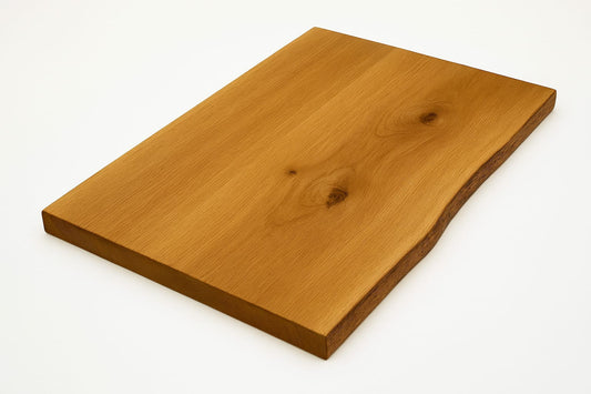 Schreibtischplatte 120x60 cm eiche massivholz 