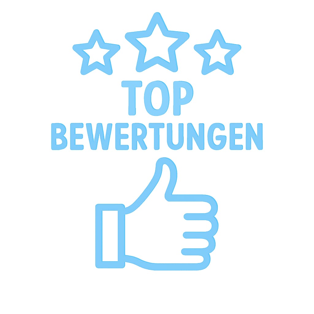 Ausgezeichnete Google-Bewertungen