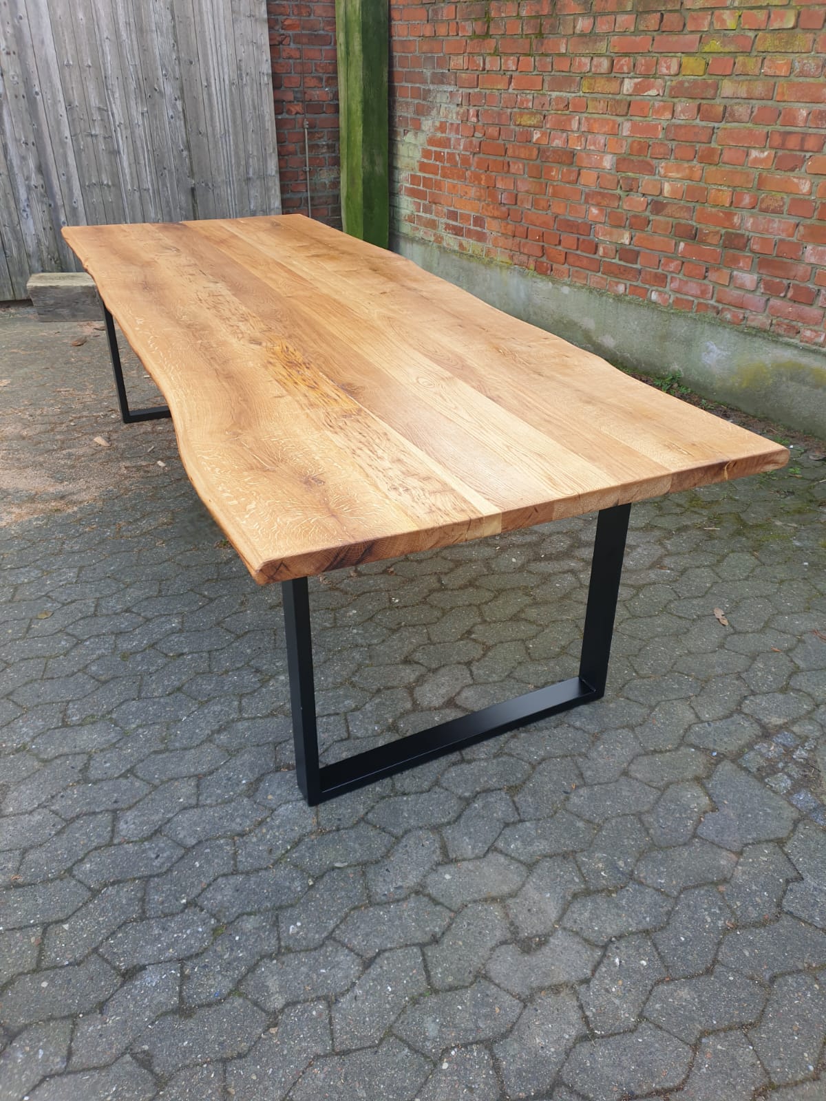 Holztisch 140x90 cm Tisch aus Massivholz in Eiche