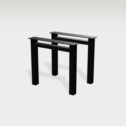 Tischgestell Portalform massiv 78 x 72 cm, 25 kg Stahl – Vorschau 1